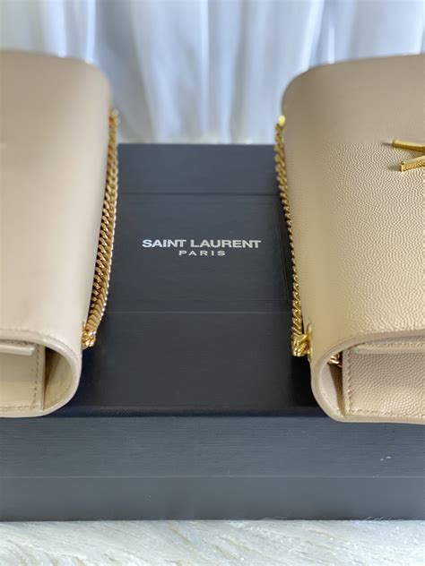 ysl grained leather